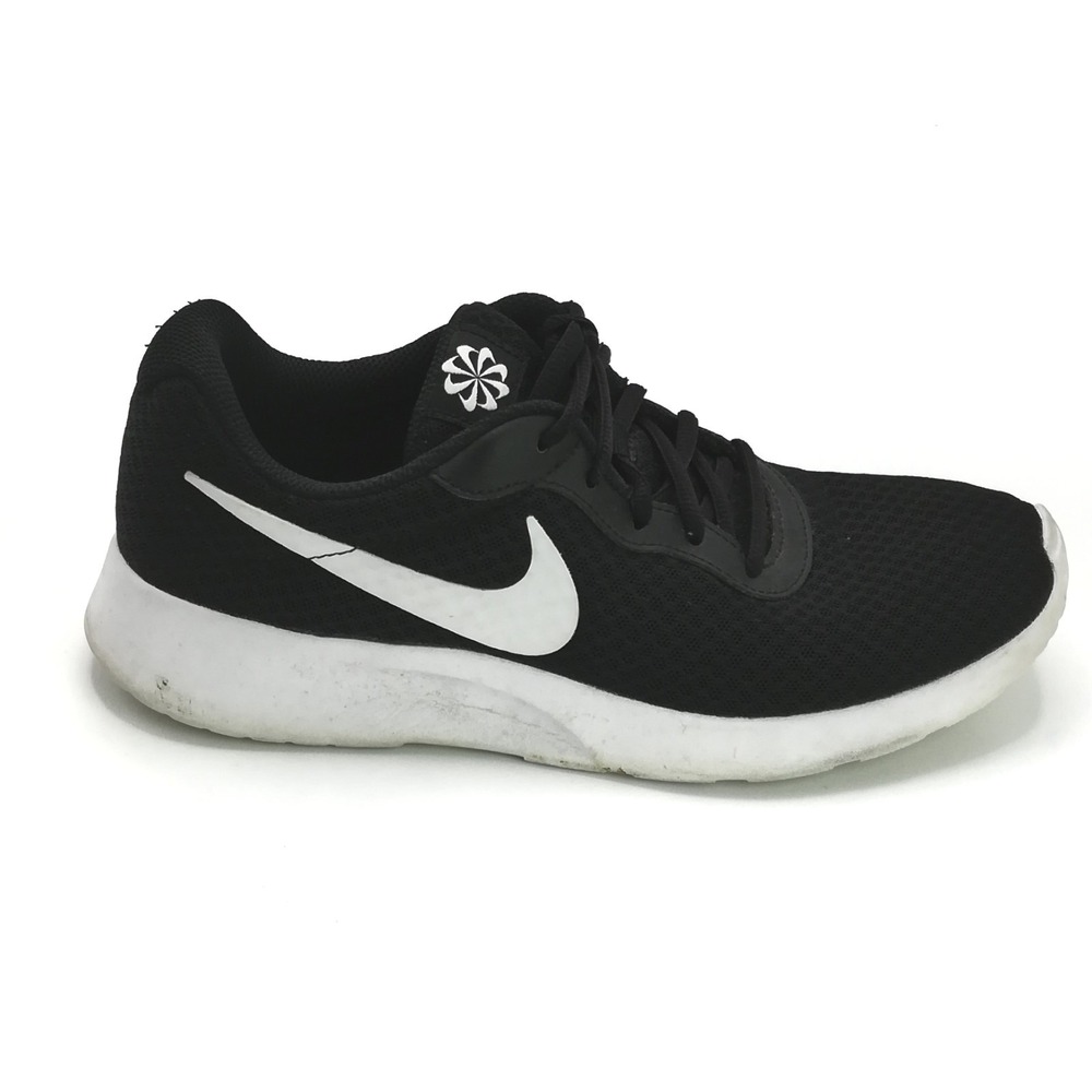 Nike Tanjun Shoes Womens Sneaker Easy On Black White DJ6257-004 Running 9